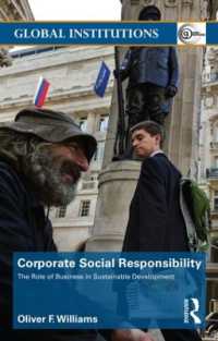 企業の社会的責任：持続可能な開発に対するビジネスの役割<br>Corporate Social Responsibility : The Role of Business in Sustainable Development (Global Institutions)