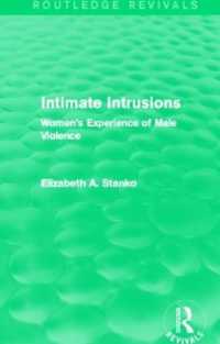 Intimate Intrusions (Routledge Revivals) : Women's Experience of Male Violence (Routledge Revivals)