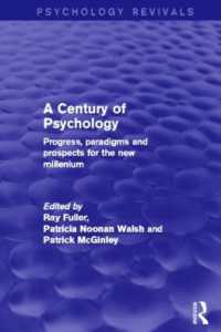 A Century of Psychology (Psychology Revivals) : Progress, paradigms and prospects for the new millennium (Psychology Revivals)