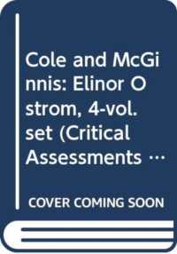 Cole and Mcginnis: Elinor Ostrom, 4-vol. set (Critical Assessments of Contemporary Economists) -- Multiple-component retail product