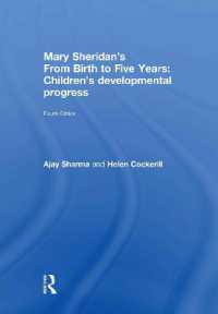 Mary Sheridan's from Birth to Five Years : Children's Developmental Progress