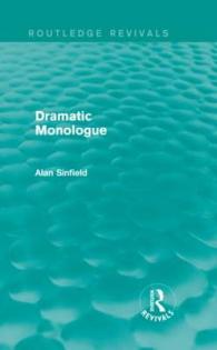 Dramatic Monologue (Routledge Revivals) (Routledge Revivals)