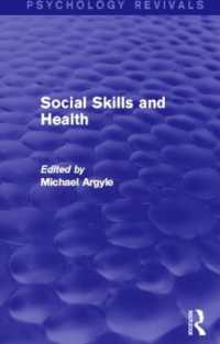 Social Skills and Health (Psychology Revivals) (Psychology Revivals)