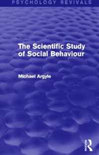 The Scientific Study of Social Behaviour (Psychology Revivals)