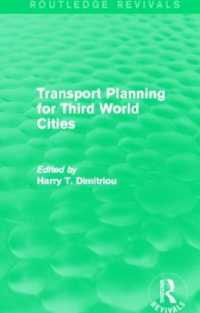 Transport Planning for Third World Cities (Routledge Revivals) (Routledge Revivals)