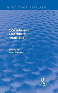 Society and Literature 1945-1970 (Routledge Revivals) (Routledge Revivals)