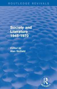 Society and Literature 1945-1970 (Routledge Revivals) (Routledge Revivals)