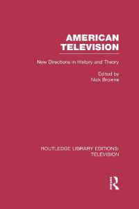 American Television : New Directions in History and Theory (Routledge Library Editions: Television)