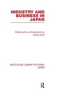 Industry and Business in Japan (Routledge Library Editions: Japan)