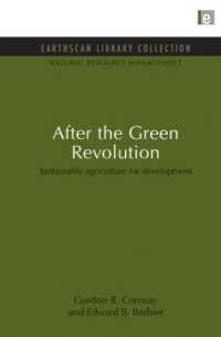 After the Green Revolution : Sustainable Agriculture for Development (Natural Resource Management Set)