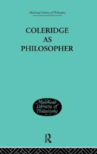 Coleridge as Philosopher