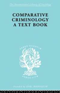 Comparative Criminology : A Textbook (International Library of Sociology)