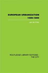 European Urbanization, 1500-1800