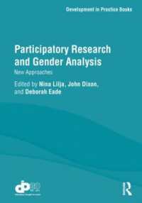 Participatory Research and Gender Analysis : New Approaches (Development in Practice Books)