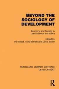 Beyond the Sociology of Development : Economy and Society in Latin America and Africa (Routledge Library Editions: Development)