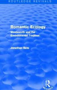 Romantic Ecology (Routledge Revivals) : Wordsworth and the Environmental Tradition (Routledge Revivals)