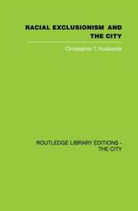 Racial Exclusionism and the City : The Urban Support of the National Front