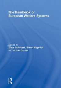 The Handbook of European Welfare Systems (Routledge International Handbooks)