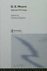 G.E. Moore : Selected Writings (International Library of Philosophy)