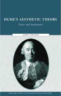 Hume's Aesthetic Theory : Taste and Sentiment (Routledge Studies in Eighteenth-century Philosophy)