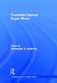 Twentieth-Century Organ Music (Routledge Studies in Musical Genres)