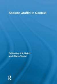 古代の落書き<br>Ancient Graffiti in Context (Routledge Studies in Ancient History)