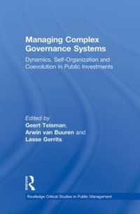 Managing Complex Governance Systems (Routledge Critical Studies in Public Management)