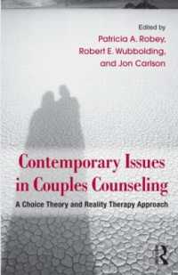 Contemporary Issues in Couples Counseling : A Choice Theory and Reality Therapy Approach (Routledge Series on Family Therapy and Counseling)