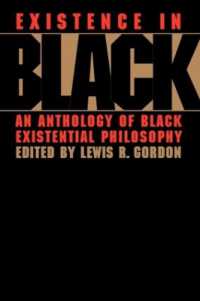 Existence in Black : An Anthology of Black Existential Philosophy