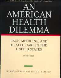 An American Health Dilemma : Race, Medicine, and Health Care in the United States 1900-2000