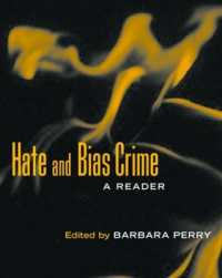 憎悪犯罪読本<br>Hate and Bias Crime : A Reader