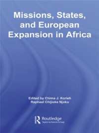 Missions, States, and European Expansion in Africa (African Studies)