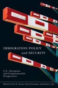 移民政策と安全保障：米国、欧州、英連邦の考察<br>Immigration Policy and Security : U.S., European, and Commonwealth Perspectives