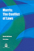 Morris : The Conflict of Laws -- paperback （5REV ED）