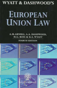 Wyatt & Dashwood: European Union Law （4TH）