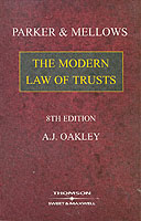 Parker and Mellows : Modern Law of Trusts -- Paperback （8 REV ED）
