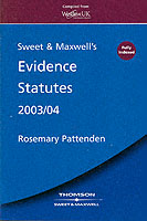 Evidence Statutes (Statutes S.) -- paperback
