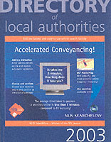 Directory of Local Authorities. 〈2003〉