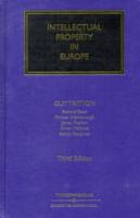 欧州における知的所有権（第３版）<br>Intellectual Property in Europe （3RD）