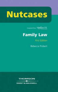 家族法：英国判例概説<br>Nutcases Family Law