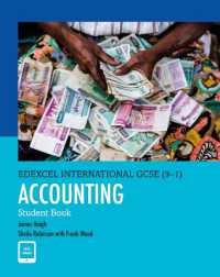 Pearson Edexcel International GCSE (9-1) Accounting SB (Edexcel International Gcse)