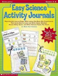 Easy Science Activity Journals, Grades 3-6 : Grades 3-6