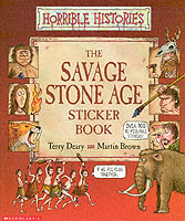 SAVAGE STONE AGE-STICKER BOOK