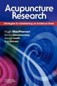 Acupuncture Research : Strategies for Establishing an Evidence Base