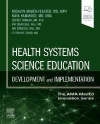 Health Systems Science Education: Development and Implementation (The Ama Meded Innovation Series)