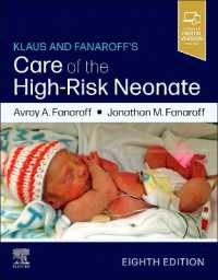 クラウス＆ファナロフ著／ハイリスク新生児のケア（第８版）<br>Klaus and Fanaroff's Care of the High-Risk Neonate （8TH）