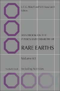 Handbook on the Physics and Chemistry of Rare Earths (Handbook on the Physics & Chemistry of Rare Earths)