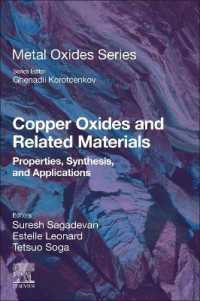 曾我哲夫（共）編／酸化銅と関連材料：特性、合成と応用<br>Copper Oxides and Related Materials : Properties, Synthesis, and Applications (Metal Oxides)