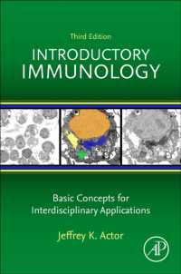 入門免疫学（第３版）<br>Introductory Immunology : Basic Concepts for Interdisciplinary Applications （3RD）
