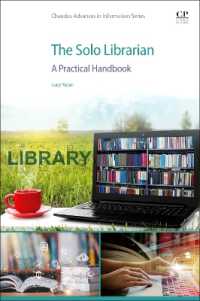 司書の業務年間計画ハンドブック<br>The Solo Librarian : A Practical Handbook